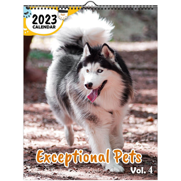 Exceptional Pets Volume Four: 2023 Wall Calendar