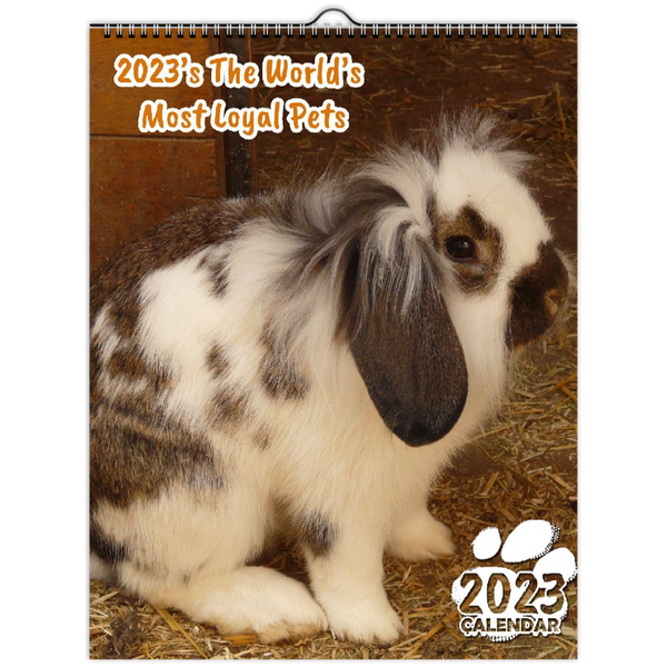 2023's The World's Most Loyal Pets: 2023 Wall Calendar