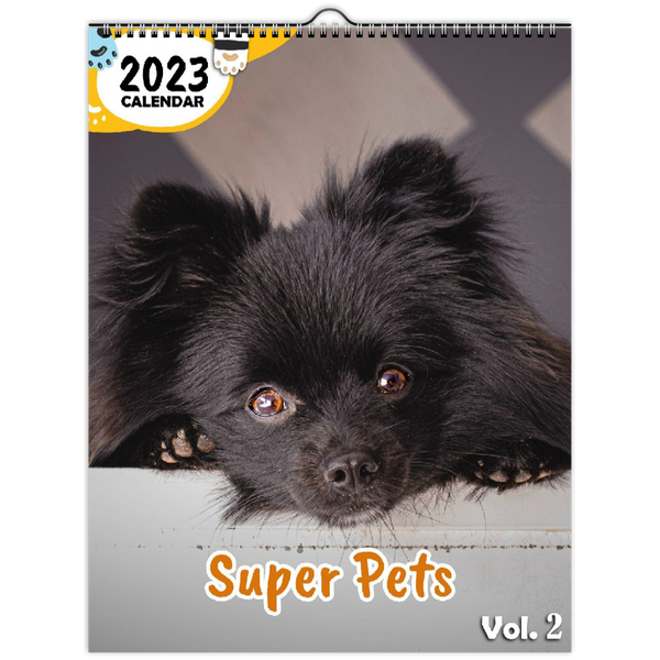 Super Pets Volume Two: 2023 Wall Calendar