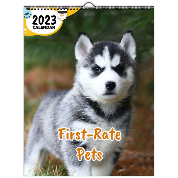 First-Rate Pets: 2023 Wall Calendar
