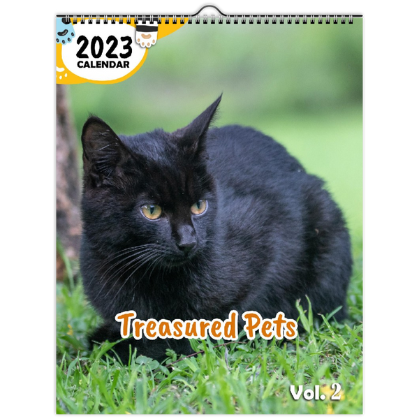 Treasured Pets Volume Two: 2023 Wall Calendar