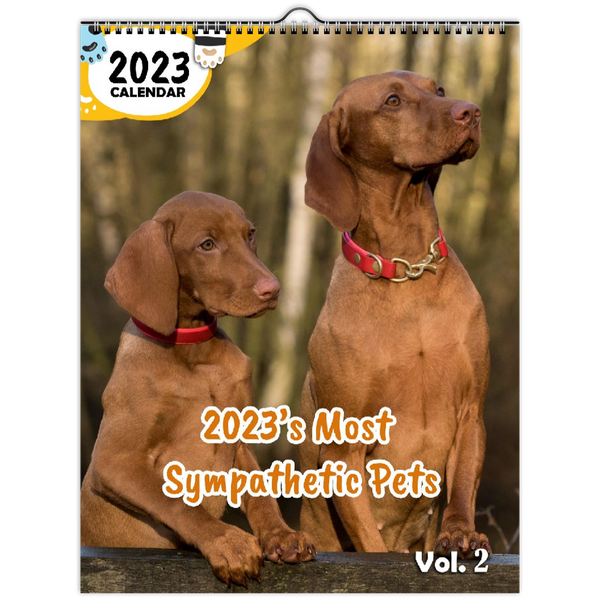 2023's Most Sympathetic Pets Volume Two: 2023 Wall Calendar