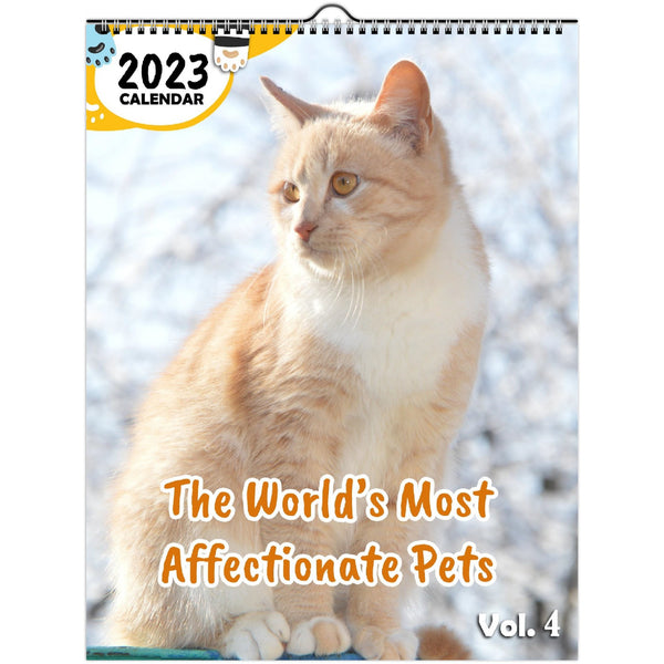 The World's Most Affectionate Pets Volume Four: 2023 Wall Calendar