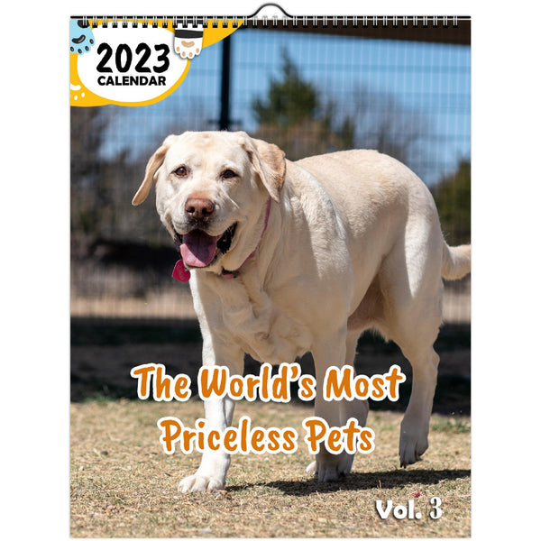 The World's Most Priceless Pets Volume Three: 2023 Wall Calendar