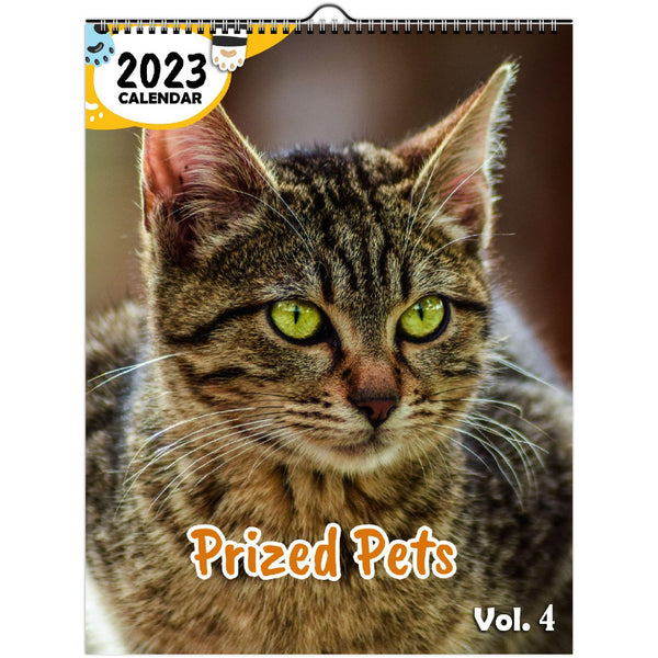 Prized Pets Volume Four: 2023 Wall Calendar