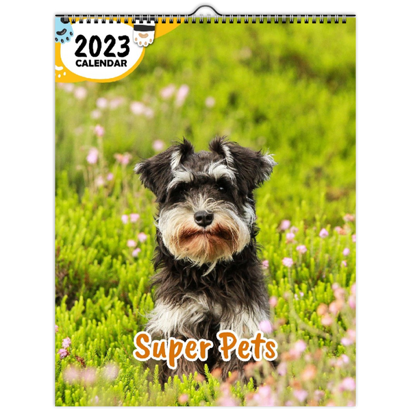 Super Pets: 2023 Wall Calendar