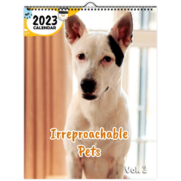 Irreproachable Pets Volume Two: 2023 Wall Calendar