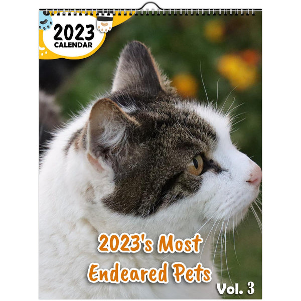 2023's Most Endeared Pets Volume Three: 2023 Wall Calendar