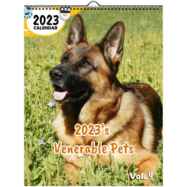 2023's Venerable Pets Volume Nine: 2023 Wall Calendar