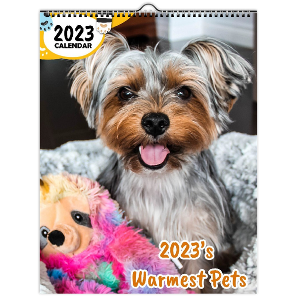 2023's Warmest Pets: 2023 Wall Calendar