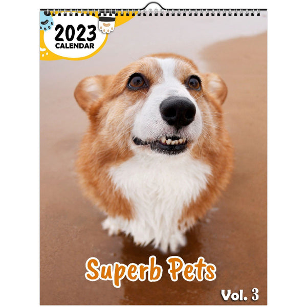 Superb Pets Volume Three: 2023 Wall Calendar