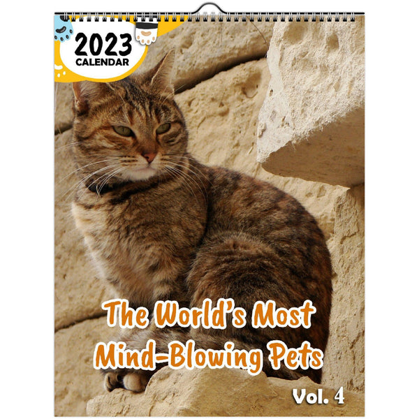 The World's Most Mind-Blowing Pets Volume Four: 2023 Wall Calendar