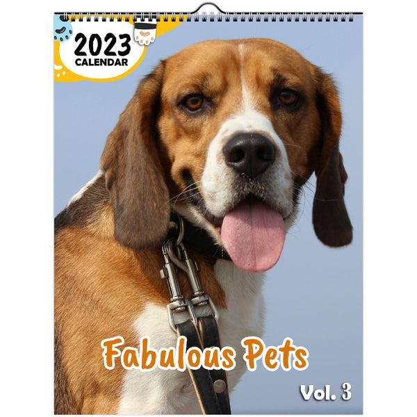 Fabulous Pets Volume Three: 2023 Wall Calendar