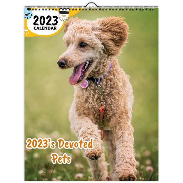 2023's Devoted Pets: 2023 Wall Calendar
