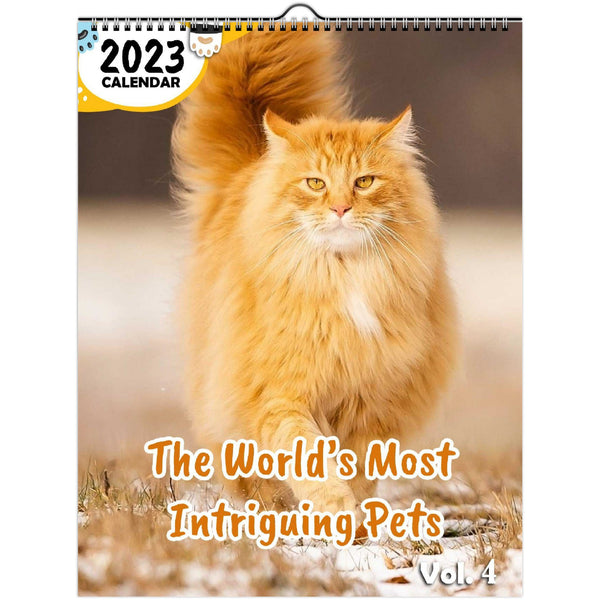 The World's Most Intriguing Pets Volume Four: 2023 Wall Calendar