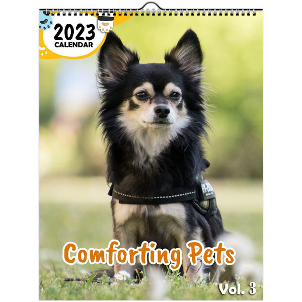 Comforting Pets Volume Three: 2023 Wall Calendar