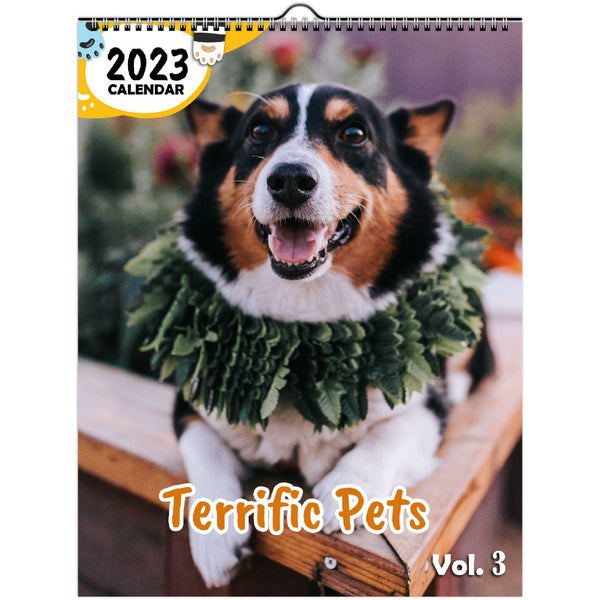 Terrific Pets Volume Three: 2023 Wall Calendar