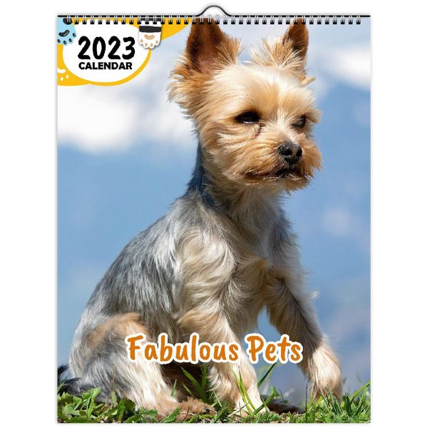Fabulous Pets: 2023 Wall Calendar