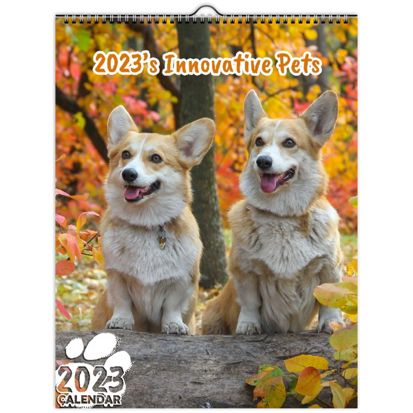 2023's Innovative Pets: 2023 Wall Calendar