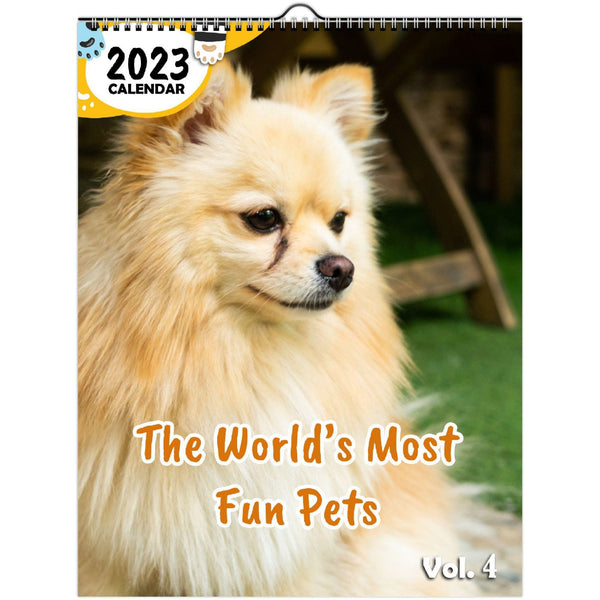 The World's Most Fun Pets Volume Four: 2023 Wall Calendar
