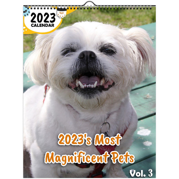 2023's Most Magnificent Pets Volume Three: 2023 Wall Calendar