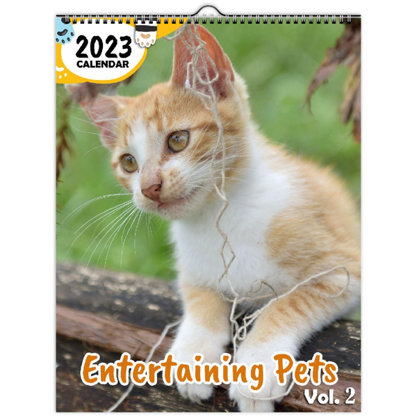 Entertaining Pets Volume Two: 2023 Wall Calendar