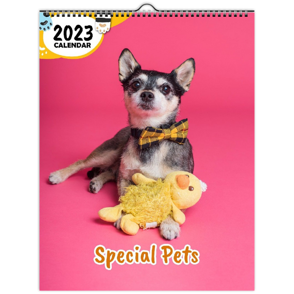 Special Pets: 2023 Wall Calendar
