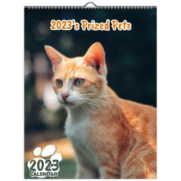 2023's Prized Pets: 2023 Wall Calendar