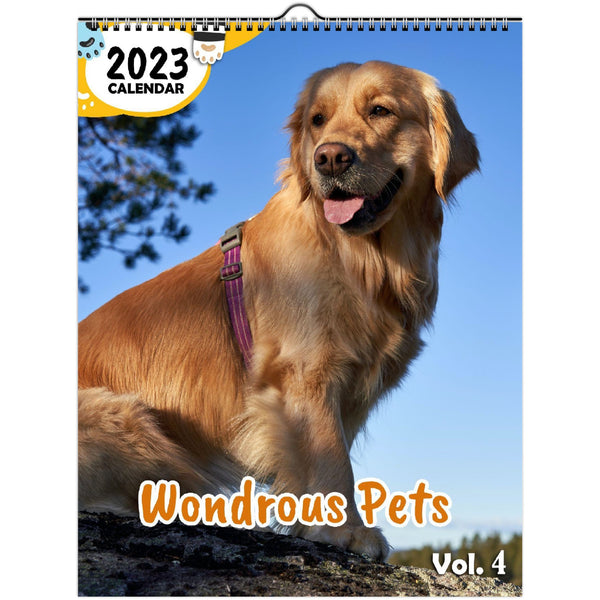 Wondrous Pets Volume Four: 2023 Wall Calendar