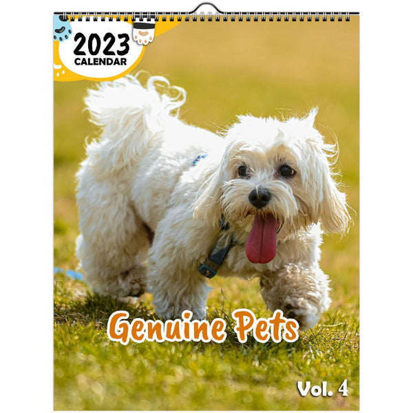 Genuine Pets Volume Four: 2023 Wall Calendar