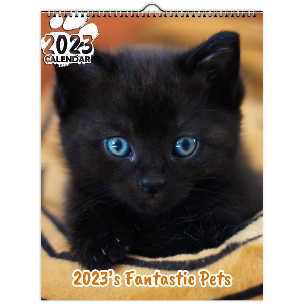 2023's Fantastic Pets: 2023 Wall Calendar