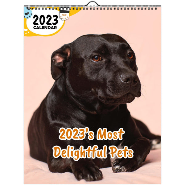2023's Most Delightful Pets: 2023 Wall Calendar