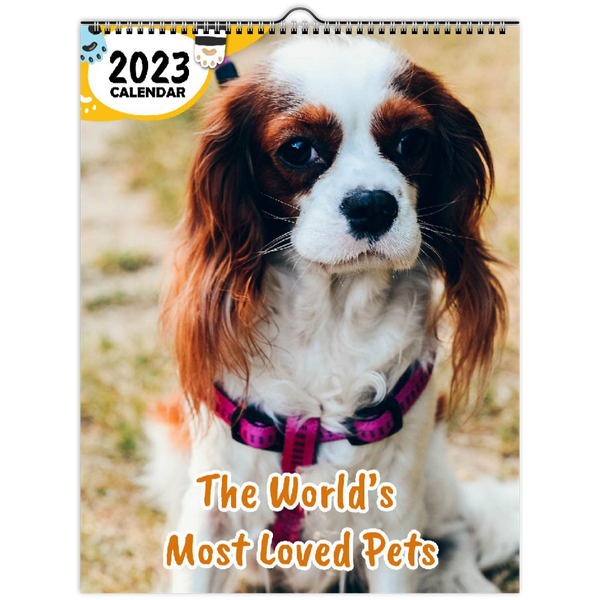 The World's Most Loved Pets: 2023 Wall Calendar