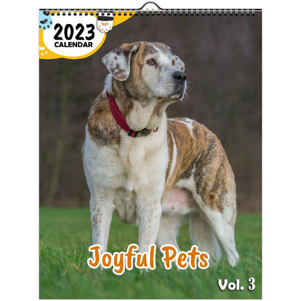 Joyful Pets Volume Three: 2023 Wall Calendar