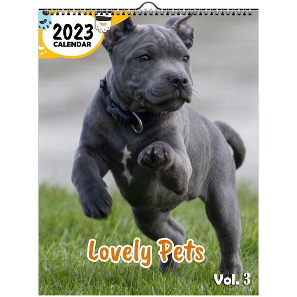 Lovely Pets Volume Three: 2023 Wall Calendar