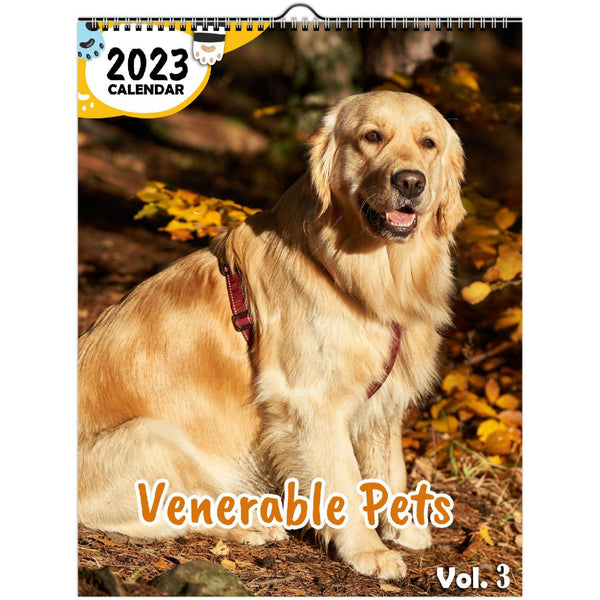 Venerable Pets Volume Three: 2023 Wall Calendar