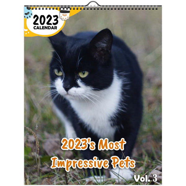 2023's Most Impressive Pets Volume Three: 2023 Wall Calendar