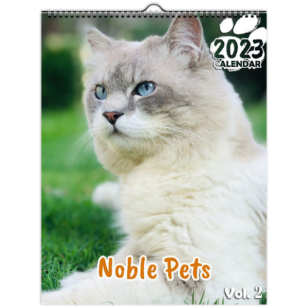 Noble Pets Volume Two: 2023 Wall Calendar
