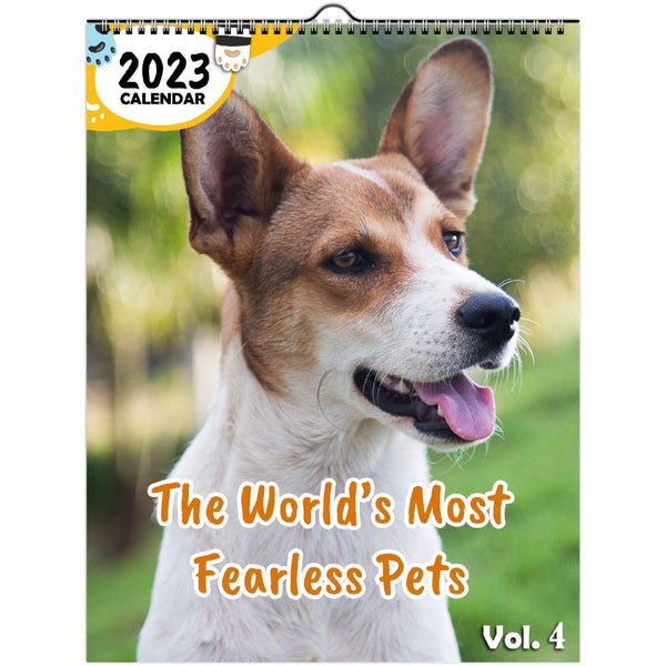The World's Most Fearless Pets Volume Four: 2023 Wall Calendar