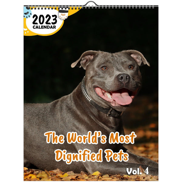 The World's Most Dignified Pets Volume Four: 2023 Wall Calendar