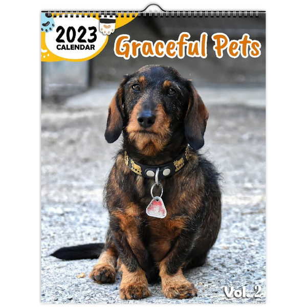 Graceful Pets Volume Two: 2023 Wall Calendar