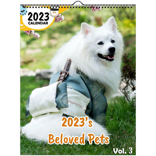 2023's Beloved Pets Volume Three: 2023 Wall Calendar