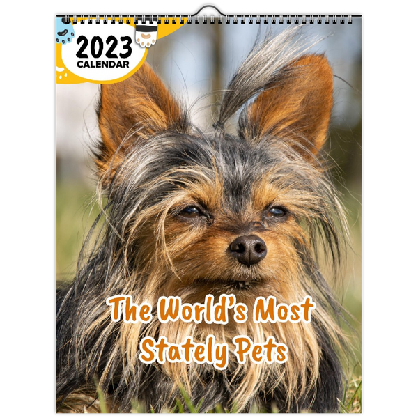 The World's Most Stately Pets: 2023 Wall Calendar
