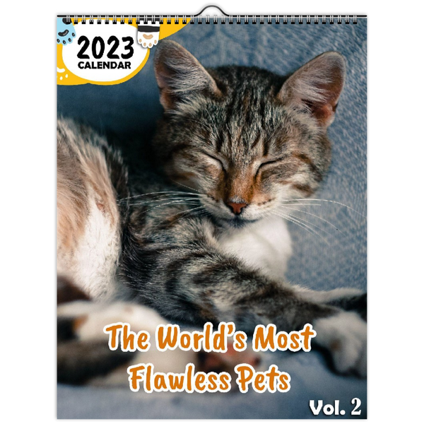 The World's Most Flawless Pets Volume Two: 2023 Wall Calendar
