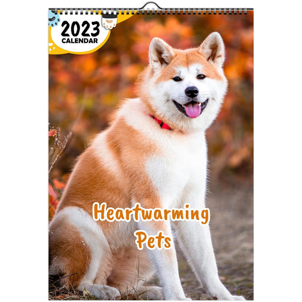 Heartwarming Pets: 2023 Wall Calendar