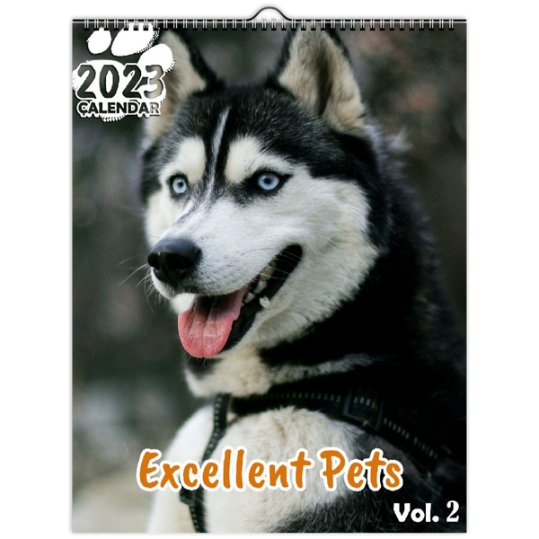 Excellent Pets Volume Two: 2023 Wall Calendar