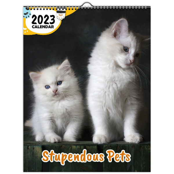 Stupendous Pets: 2023 Wall Calendar