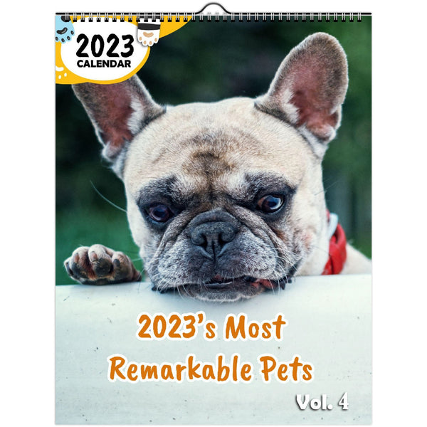 2023's Most Remarkable Pets Volume Four: 2023 Wall Calendar