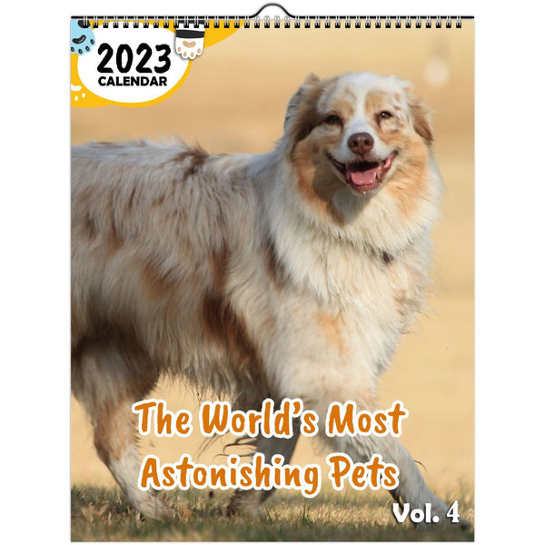 The World's Most Astonishing Pets Volume Four: 2023 Wall Calendar
