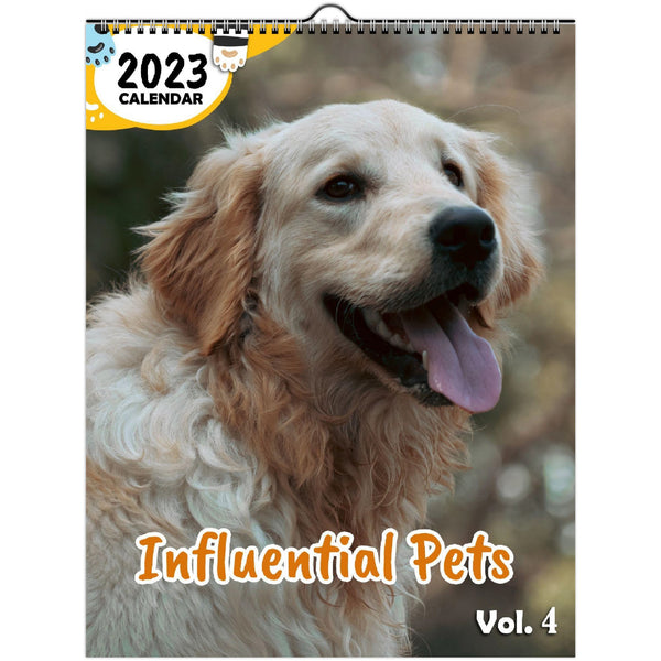 Influential Pets Volume Four: 2023 Wall Calendar